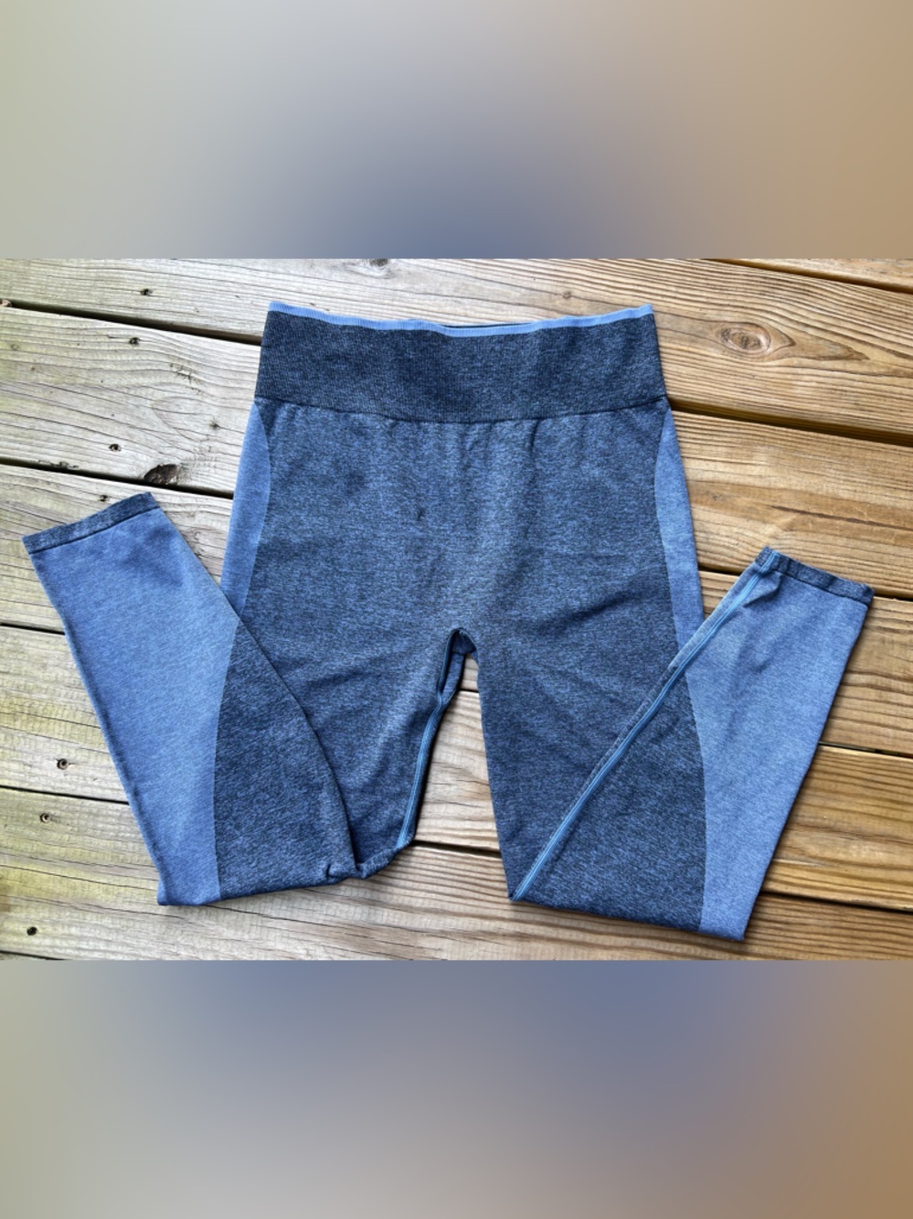 Victoria Secret PINK extra large blue work out leggings